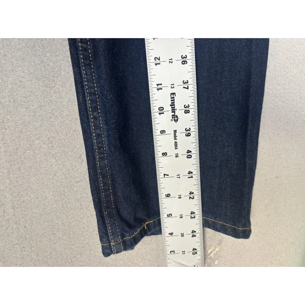 Levis Jeans Mens 38x30 Dark Wash Blue Regular Fit Straight Leg Denim Pants